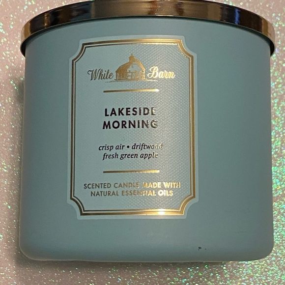 White Barn Accents Wb Lakeside Morning Candle Poshmark